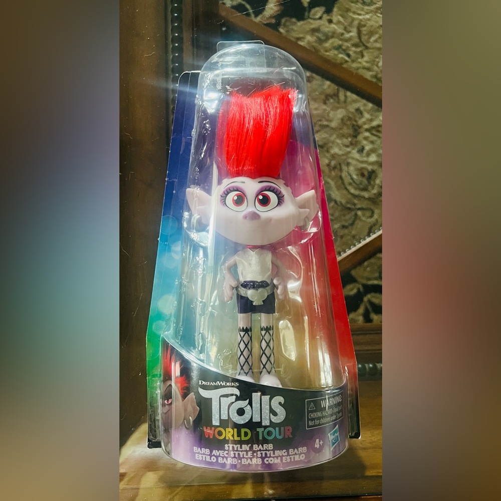 NIB Trolls World Tour Poppy Doll with Red Hair